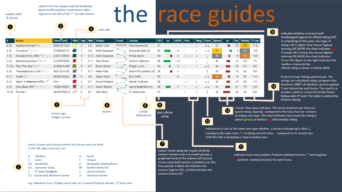 Proform Racing | Horse Racing Race Guides, Form And Ratings